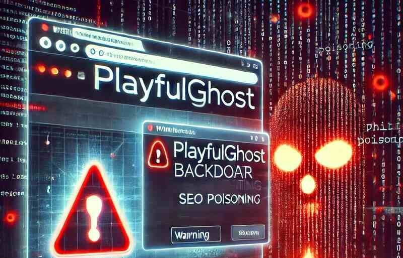تهدیدات سایبری - گروه vulnerbyte - گروه والنربایت -vulnerbyte group - حملات فیشینگ و SEO Poisoning - بکدور PLAYFULGHOST
