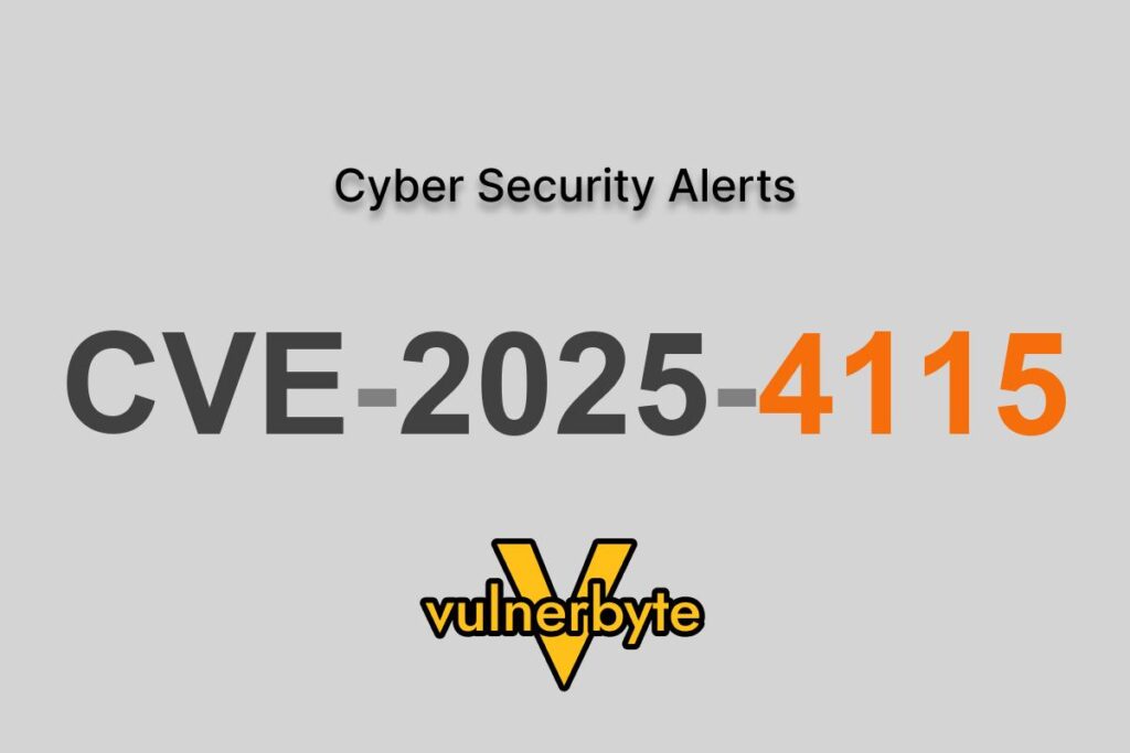 هشدار سایبری CVE-2025-4115