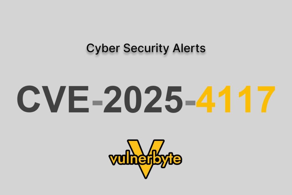 هشدار سایبری CVE-2025-4117