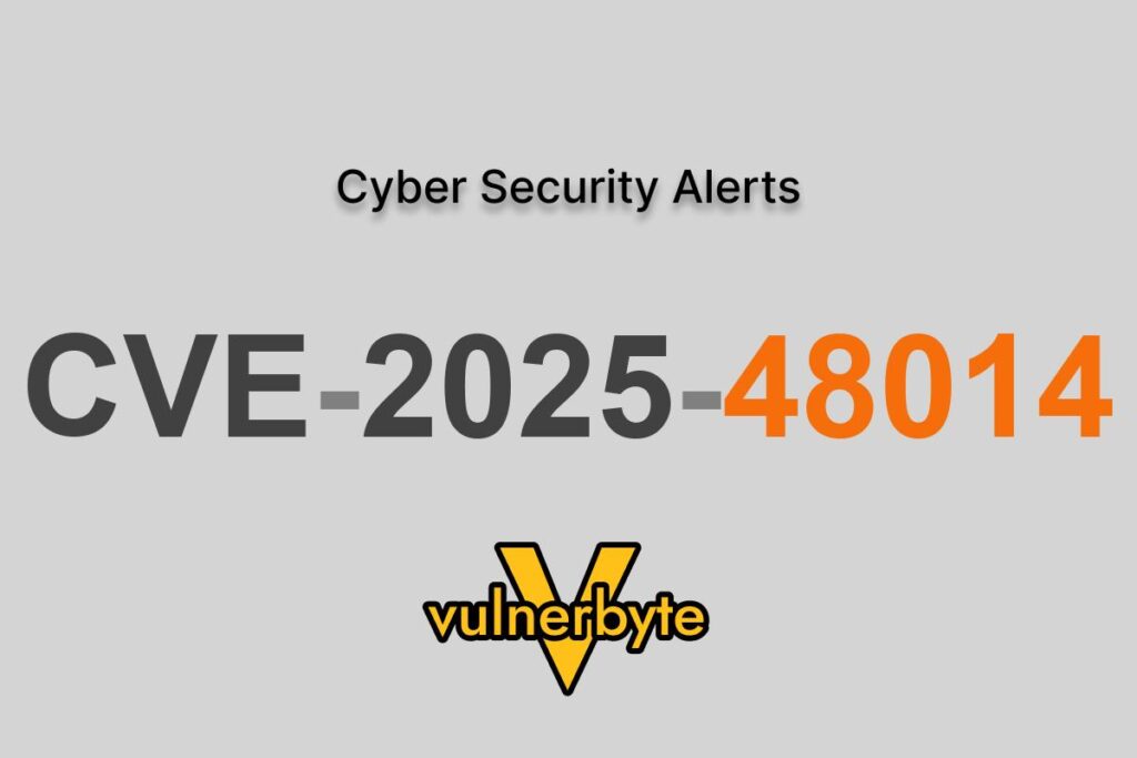 هشدار سایبری CVE-2025-48014