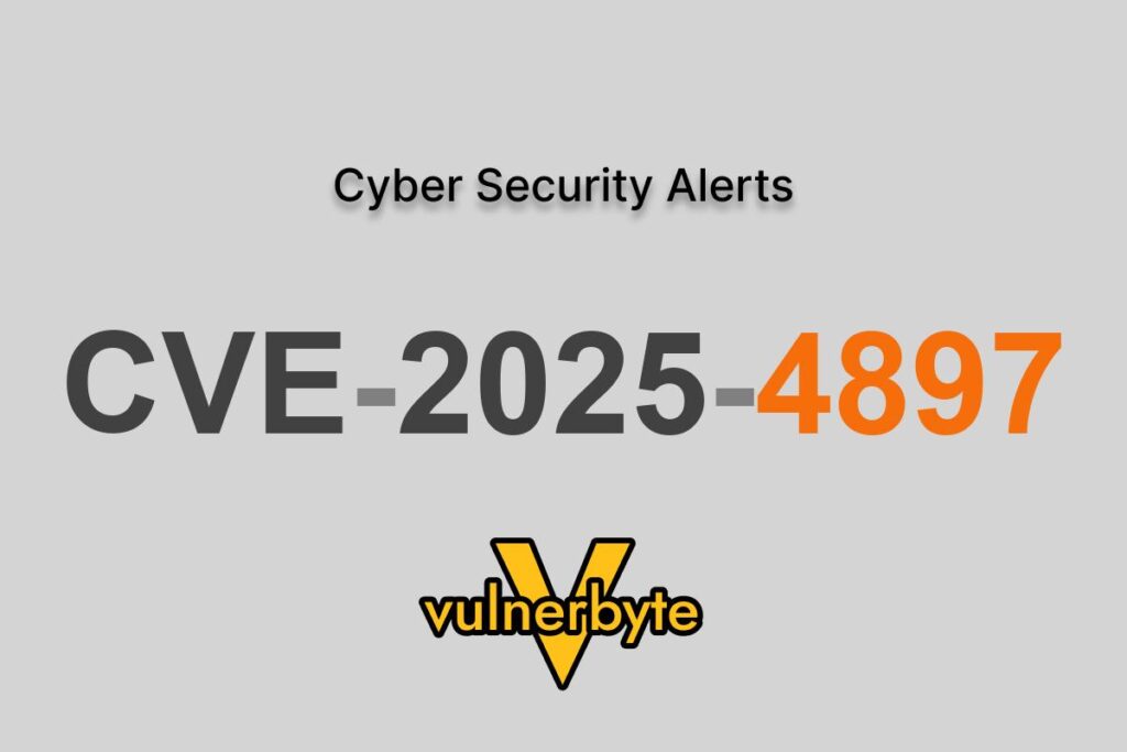 هشدار سایبری CVE-2025-4897