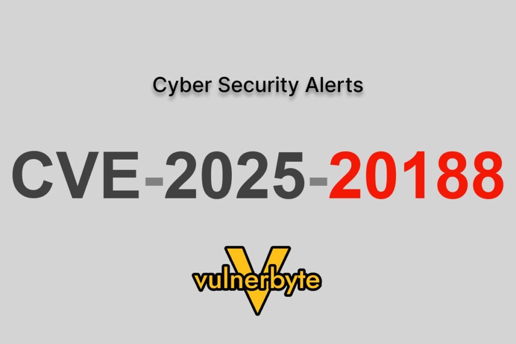 هشدار سایبری CVE-2025-20188