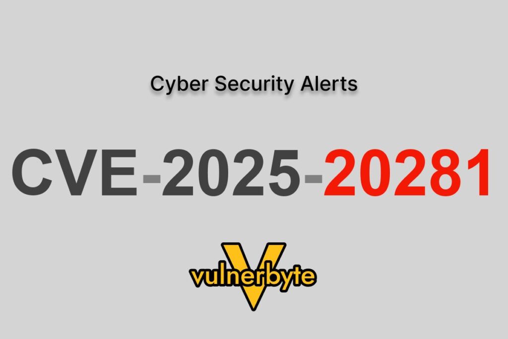 هشدار سایبری CVE-2025-20281
