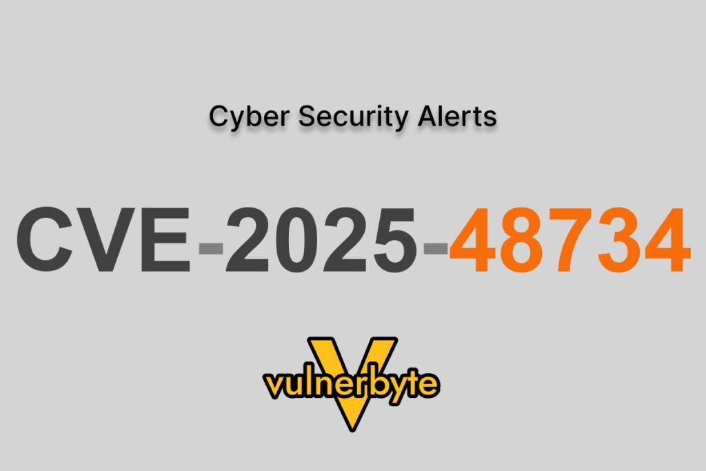 هشدار سایبری CVE-2025-48734