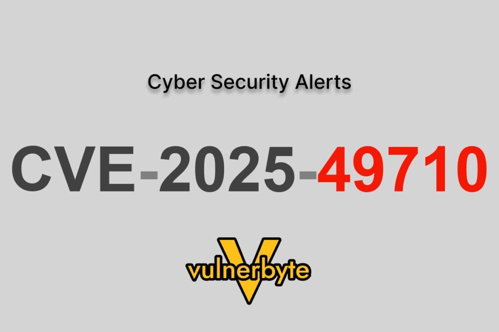 هشدار سایبری CVE-2025-49710