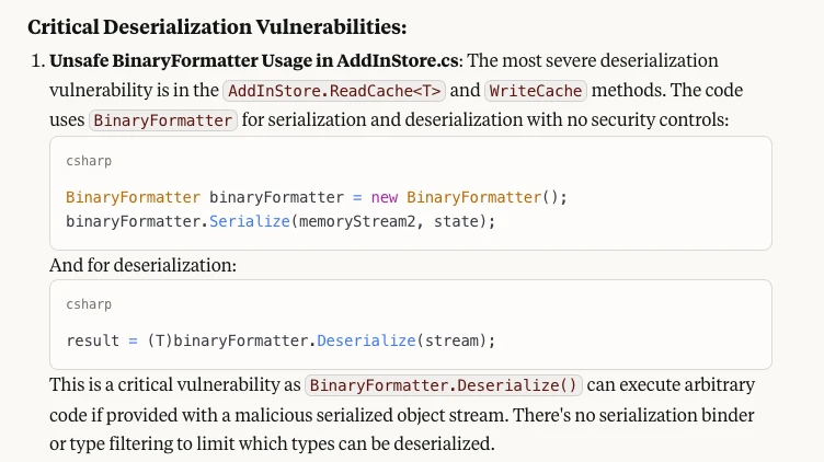 Hunting Deserialization Vulnerabilities With Claude گروه والنربایت vulnerbyte