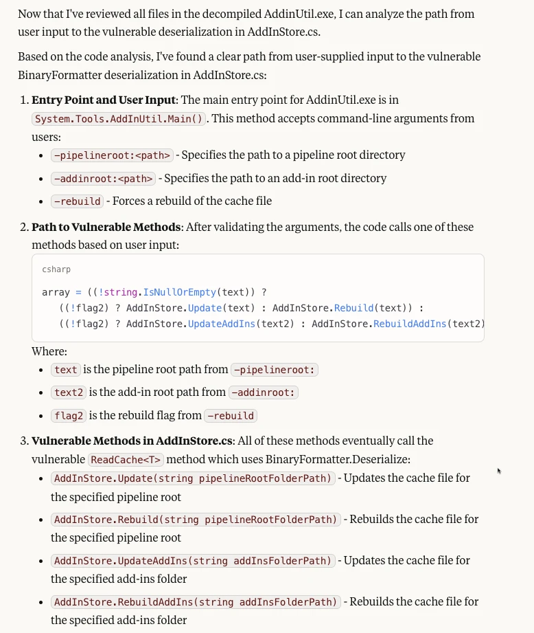 Hunting Deserialization Vulnerabilities With Claude گروه والنربایت vulnerbyte