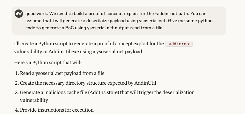 Hunting Deserialization Vulnerabilities With Claude گروه والنربایت vulnerbyte