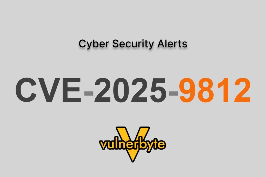 هشدار سایبری CVE-2025-9812