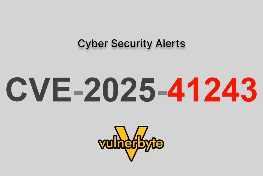 هشدار سایبری CVE-2025-41243