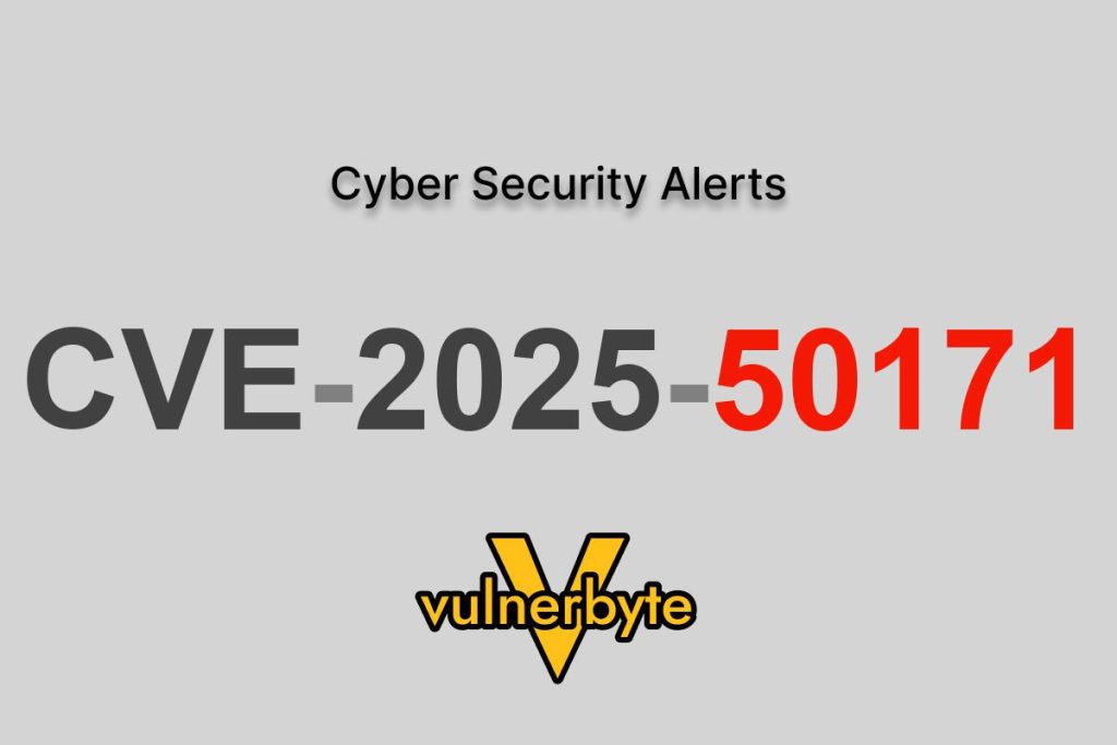هشدار سایبری CVE-2025-50171