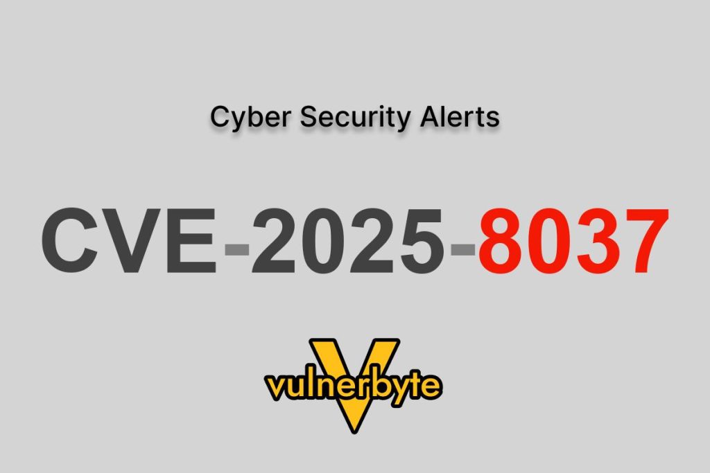هشدار سایبری CVE-2025-8037