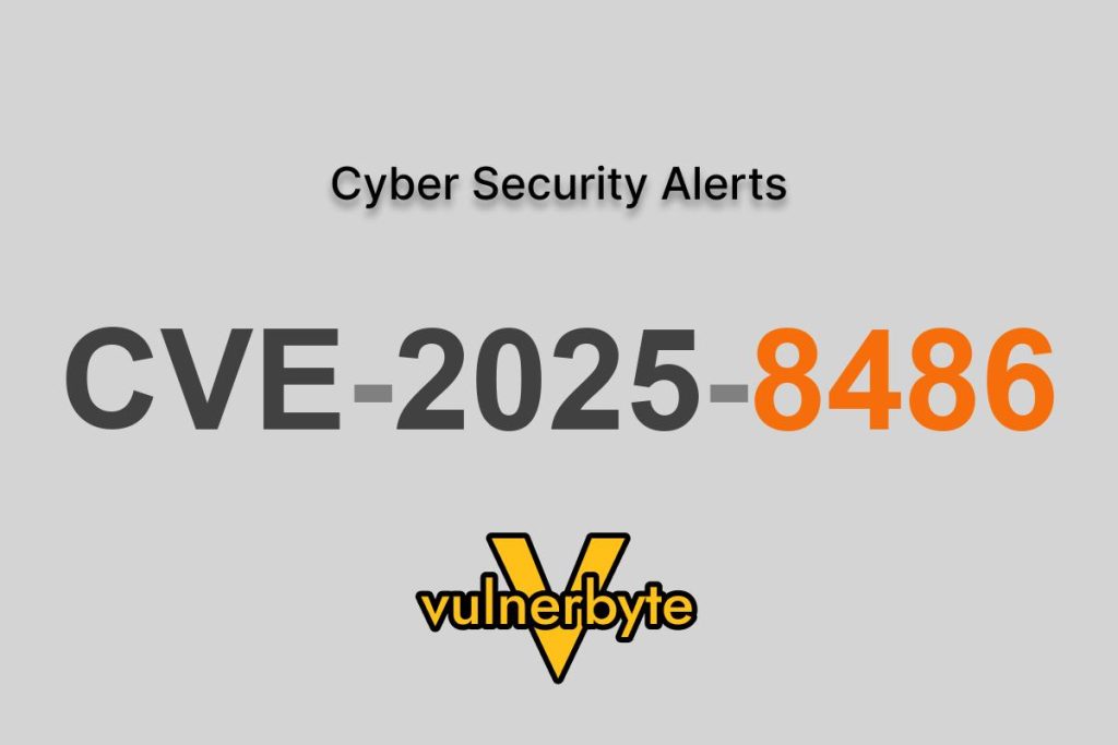 هشدار سایبری CVE-2025-8486