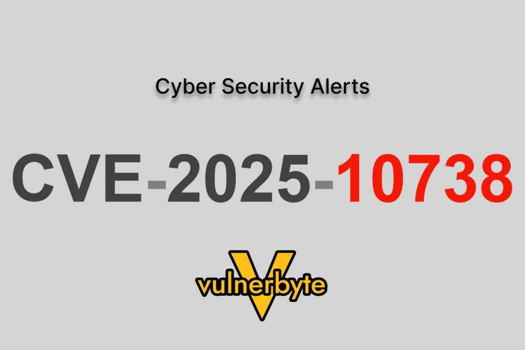 هشدار سایبری CVE-2025-10738