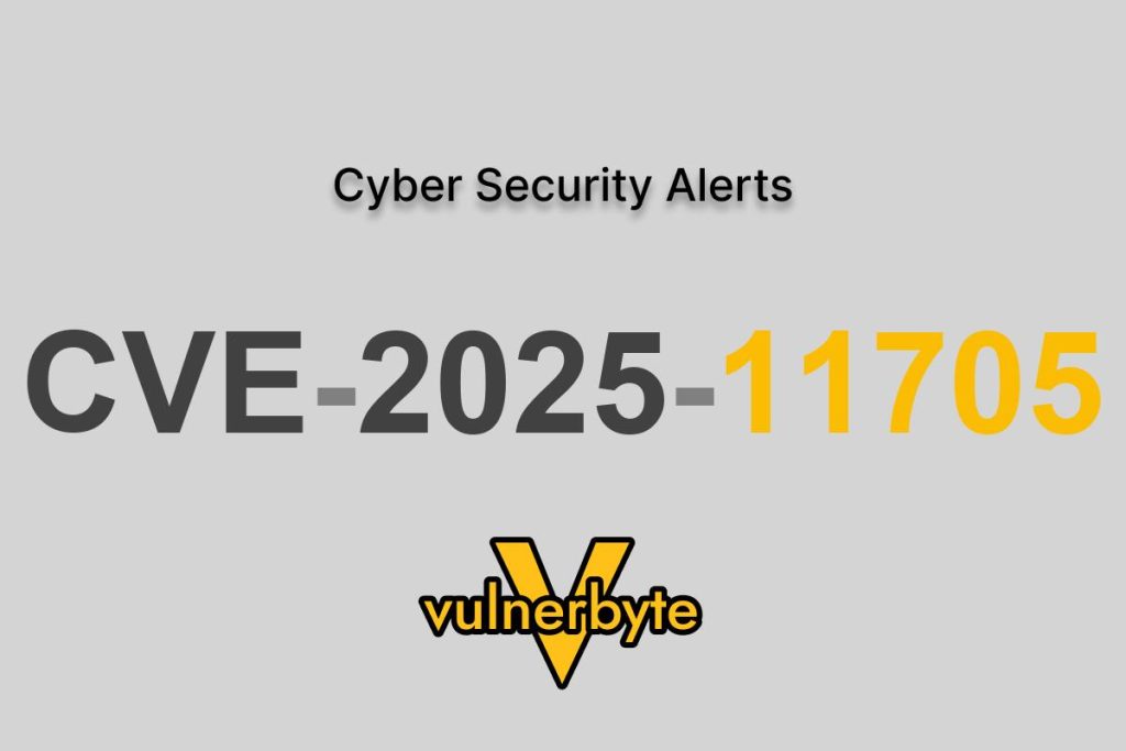 هشدار سایبری CVE-2025-11705