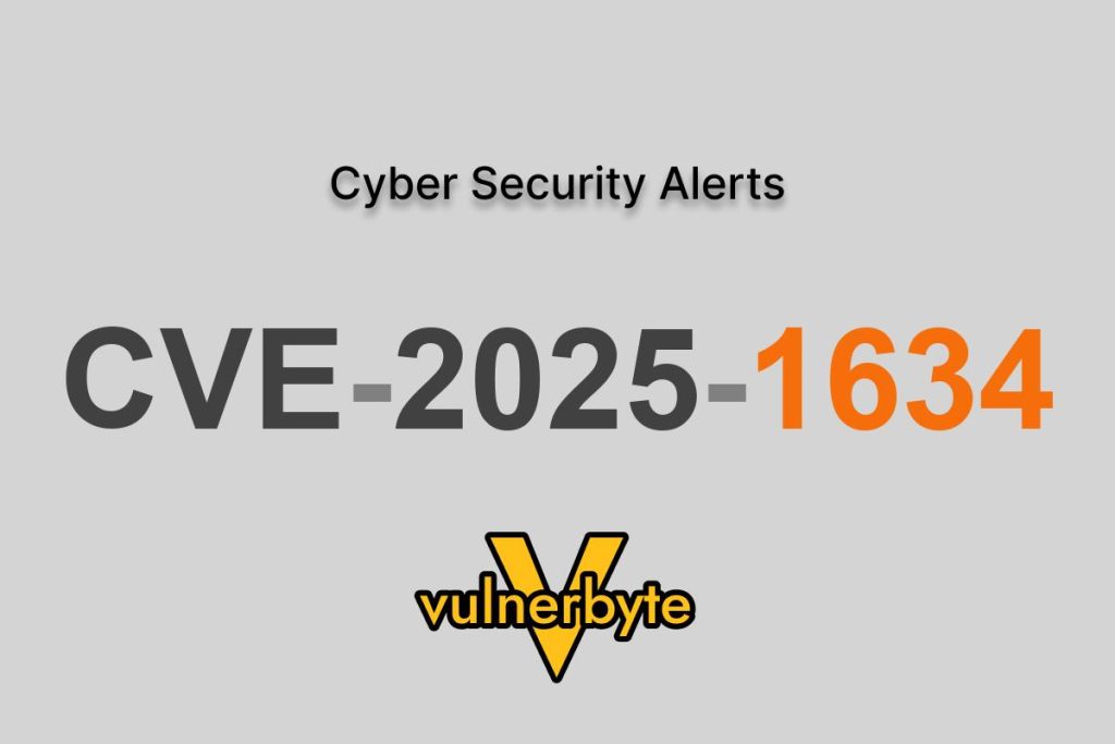 هشدار سایبری CVE-2025-1634