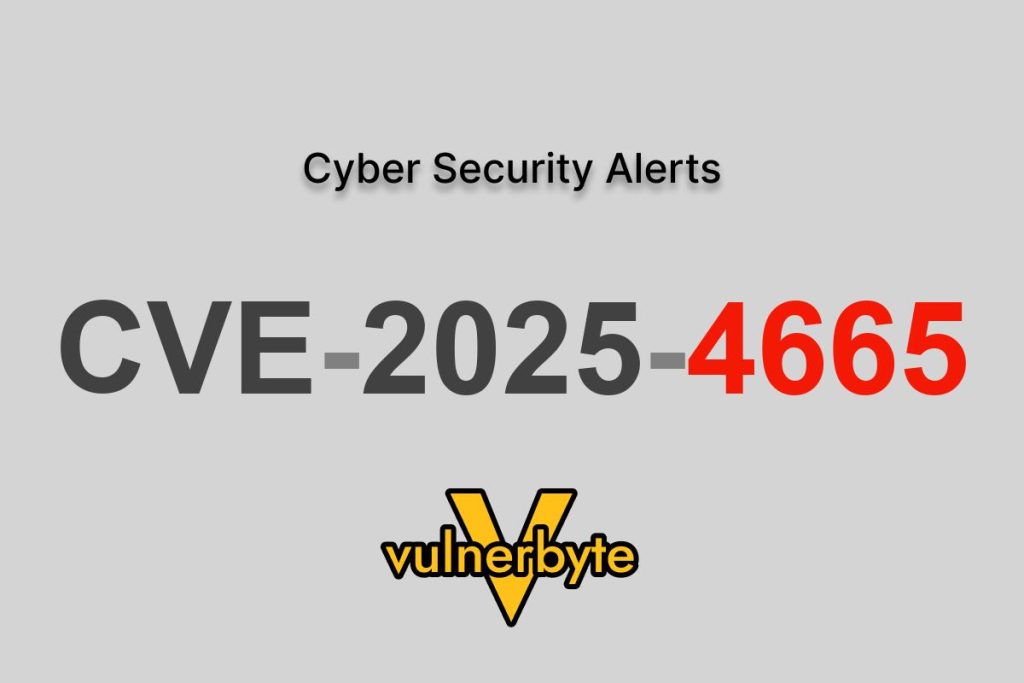 هشدار سایبری CVE-2025-4665