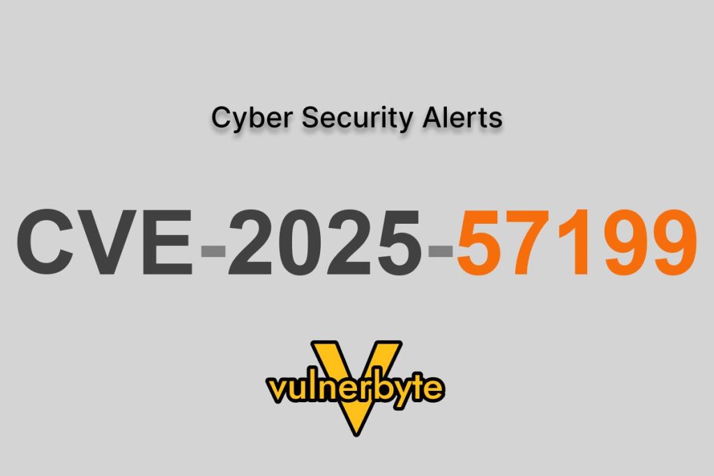 هشدار سایبری CVE-2025-57199