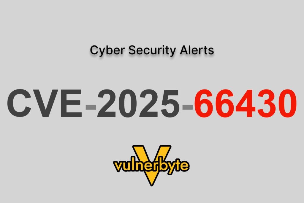 هشدار سایبری CVE-2025-66430