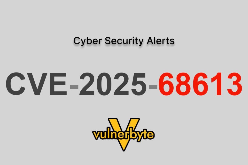 هشدار سایبری CVE-2025-68613