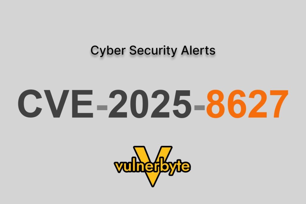 هشدار سایبری CVE-2025-8627
