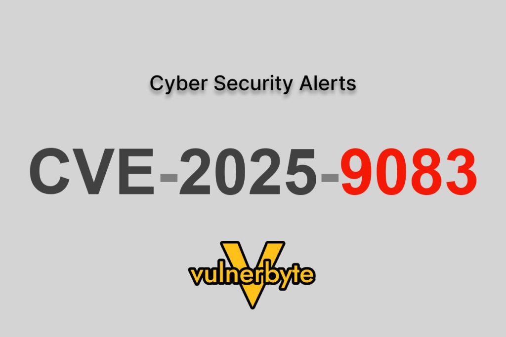 هشدار سایبری CVE-2025-9083