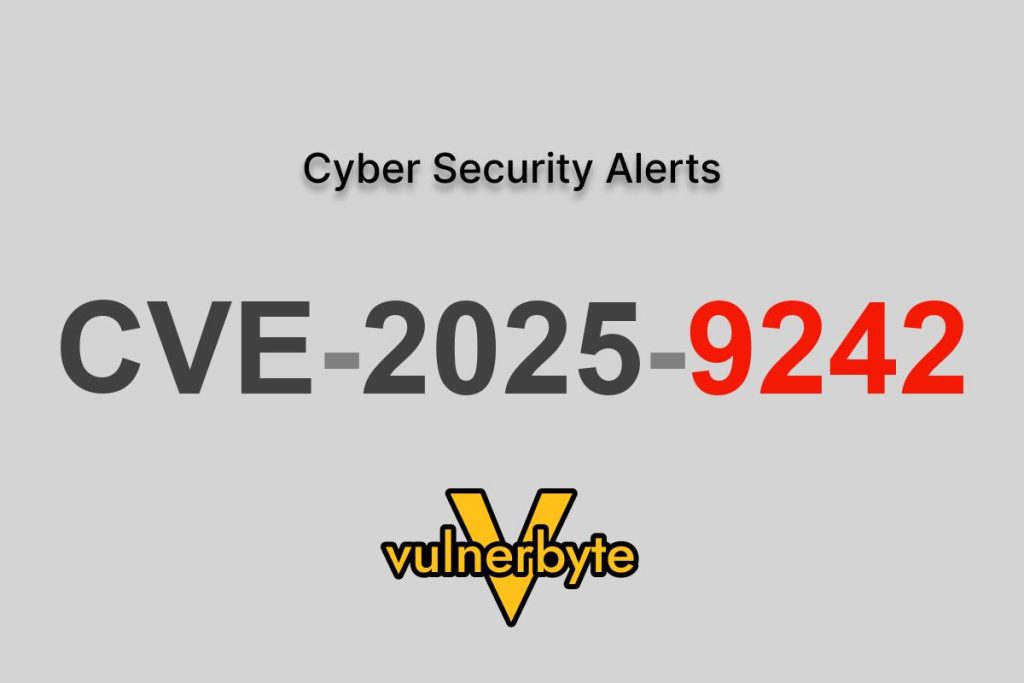 هشدار سایبری CVE-2025-9242